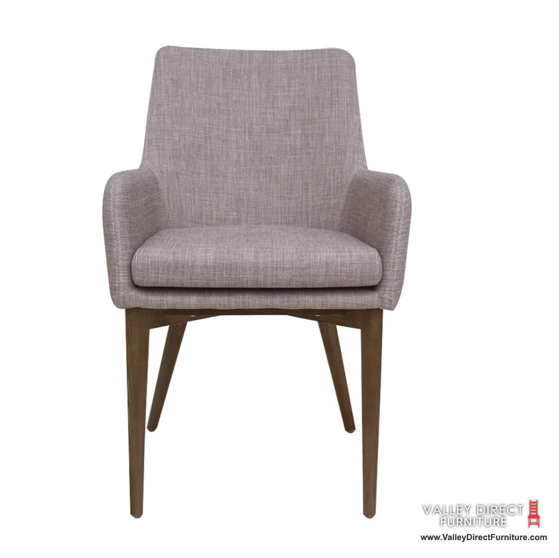 Fritz Arm Chair in Light Grey | Valley Direct Furniture Store