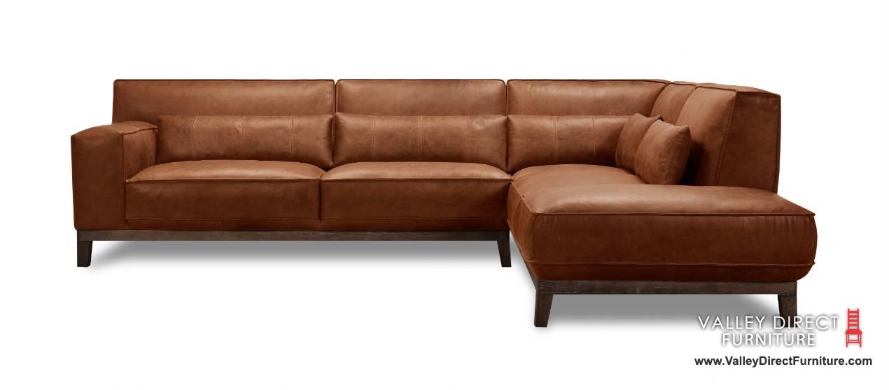 Lilo Leather Sofa, Living Room, Leather Sofas and Chairs, Stylus Sofas, Langley Furniture Store, Designer and Solid Wood Home Furnishing, Valley  Direct